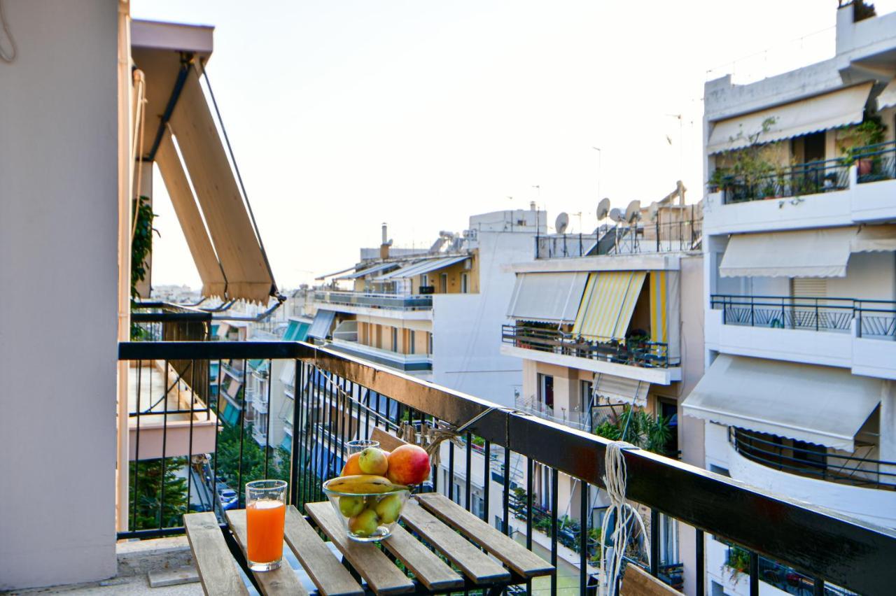 Athenian sunny apartment Bagian luar foto